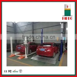 Hydraulic Grage Four Post Car Parking Lift thumbnail-1