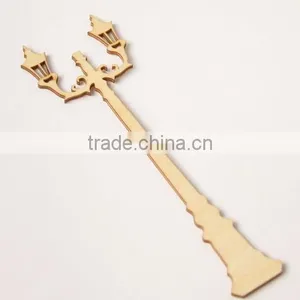 Wood Veneer Shape, Wooden Flourish Scrapbooking Card Craft Embellishments thumbnail-1