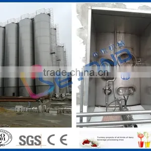 Large Capacity Stainless Steel Milk Storage Silo thumbnail-3