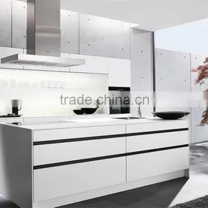 White Painting Kitchen Design Philippines Lacquer Kitchen Cabinet thumbnail-4