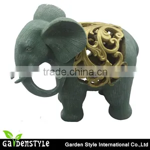 Rohs Led Lights Elephant Figurine Light , New Brand Name Led Light, Resin Material Led Light Product thumbnail-5