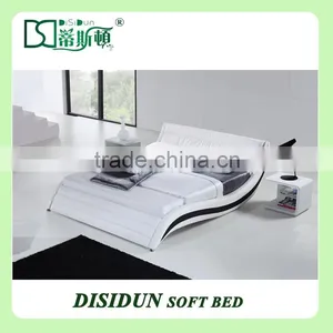 New Luxury Queen Size Genuine Cover Sofa Bed Leather DS-1029 thumbnail-1