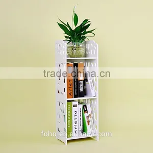 Storage Shelf With Book or Flower,Modern Bookcase Cabinet Style Mini Storage Rack,home Storage Rack &Organizer Cube Book Shelf thumbnail-3