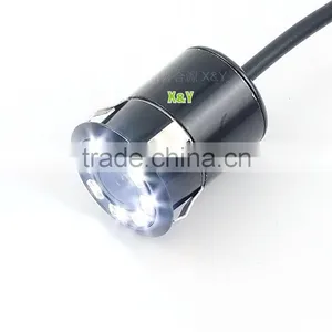 DC12 V Universal 18.5mm 8 LED Nightvision Car Back View Camera Mini Car Camera XY-1289LED thumbnail-3