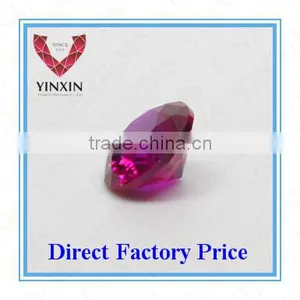 Brilliant Synthetic Ruby#8 Round Shape 5.00mm Corundum thumbnail-1