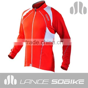 Men Winter Sublimation Thermal Bicycle Jacket thumbnail-1