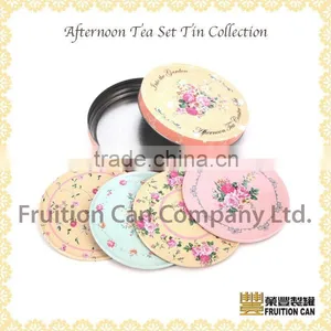 English Afternoon Tea Coaster Set thumbnail-1