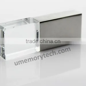 Crystal Glass Usb 2.0 Memory Flash Stick Storage Capacity of Pen Drive 64gb thumbnail-3