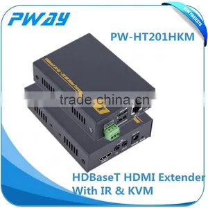 Supplier Pinwei PW-HT201HKM HDMI 4K UHD HDBaseT Extender Kit 328 Feet (100 Meters) With RS232 and POE thumbnail-1