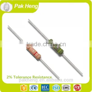 10k 100 Ohm Electronic Component Metal Oxide Film Fixed Resistors Color Code With 5 Resistance Tolerance thumbnail-1
