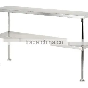 Commercial Kitchen Stainless Steel Overshelf of Bench thumbnail-1