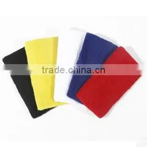 OEM Cotton Custom Terry Cloth Sweatband Wristband thumbnail-2