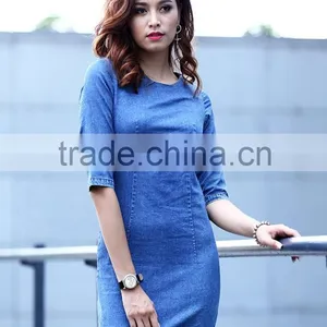Vietnam High-Quality Jeans Skirts For Women 2015 thumbnail-4