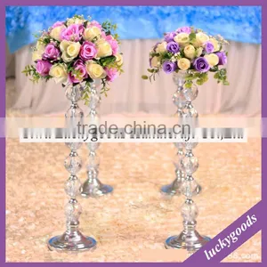 LDJ557 63cm Hot Sale Acrylic Candelabra Centerpiece thumbnail-1