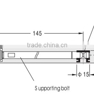 Furniture Hardware Invisible Concealed Hidden Shelf Support thumbnail-2