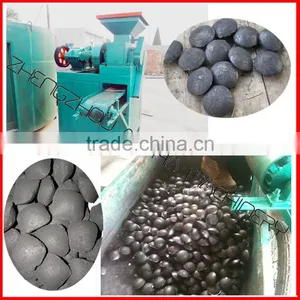 Hardwood Samll Sawdust Briquette Charcoal/machine to Making Fire Wood Balls /power Press Machine thumbnail-5