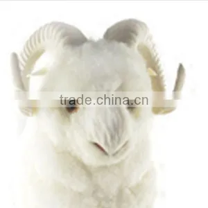 Realistic Taxidermy Replica Figurine Life Size Artificial Goat Model thumbnail-3
