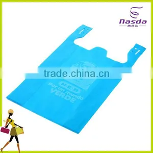 PP Eco-friendly Recyclable High Quality Vest Grocery Bag thumbnail-3