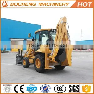 Multifunctional FLB468 FOTON LOVOL 95HP 1.0CBM H Type Leg Four Wheel Drive With Price Tractor Backhoe thumbnail-5