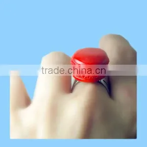 Make Handmade Macaroon Resin Ring Jewelry thumbnail-1