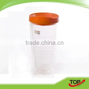 Hot-sale Plastic Drinking Cup With Lid for Ice Water thumbnail-1