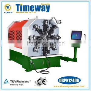 12 Axes Full-automatic Camless CNC Versatile Spring Machine Wirh Wire Rotation thumbnail-3