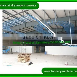 Tannery Machine China Tunnel Type Manual or Automatic Rotary Cow Leather Hang Conveyor Dry Machine Manufacture thumbnail-1