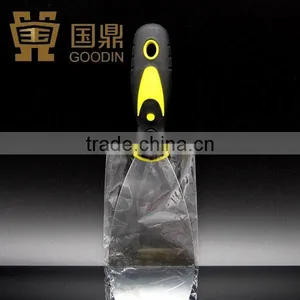 SCRAPER WITH DOUBLE COLOR PLASTIC HANDLE ORANGE BOX thumbnail-2