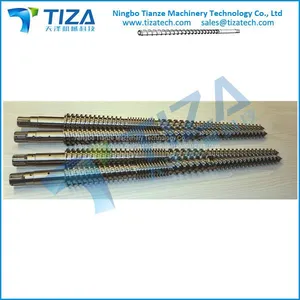 Parallel Twin Screws and Barrel for Plastic Making Machine thumbnail-4