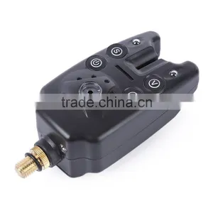 2 LEDs Adjustable Water Resistant Sensitivity Fishing Tone Volume Bite Alert Alarm thumbnail-3
