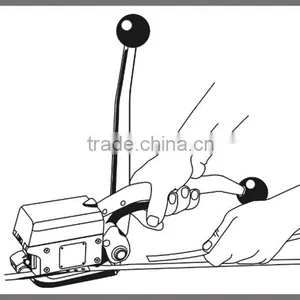 Manual Sealless Steel Strapping Packing Strip Tool A333 thumbnail-6