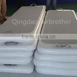 High Quality DWF Inflatable Floating Water Tumble Track Mat for Sale thumbnail-5
