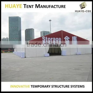 Hot Sale High Quality Aluminum Structure Curve Fabric in China Stretch Tent, Storage Tent thumbnail-1