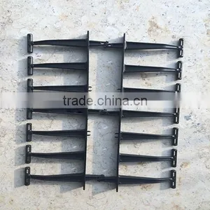 ABS Plastic Vertical Cable Management Ring With Clip Easy Installation thumbnail-5