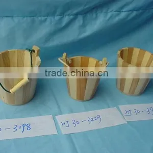 Solid Wooden Bucket thumbnail-1