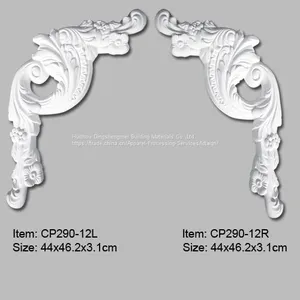 Decorative Crown Corners for Panel Moldings thumbnail-1