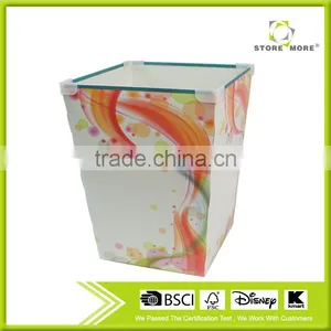 Novelty Colorful Plastic PP Decorative Household Waste Bin thumbnail-3