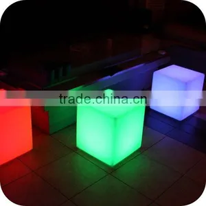 LED Outdoor Plastic Light Cube/ Acrylic Led Magic Cube thumbnail-3