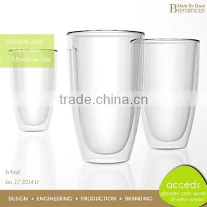Stylish Pyrex Glass Latte Cup thumbnail-5