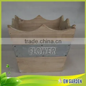 Wooden Decoration Basket, Gardeing Colorful Wood Easter Basket thumbnail-5