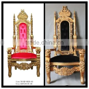 MD-0029-01 Leading Vintage King Throne Chair in Hot Selling thumbnail-4