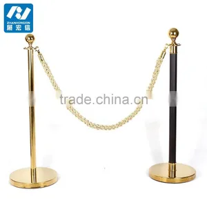 Rope Stand / Portable Crowd Control Post / Braided Rope Stanchion thumbnail-6