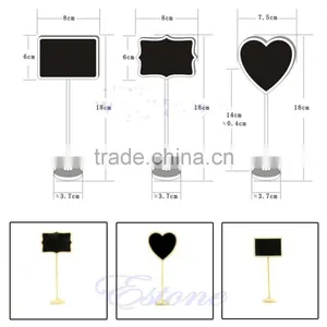 Various Shape FSC Wooden Small Blackboard MDF Hanging Blackboard thumbnail-3