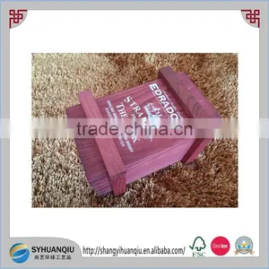 High Quality and Custom Small Order Beer Wooden Beverage Wine Box thumbnail-4