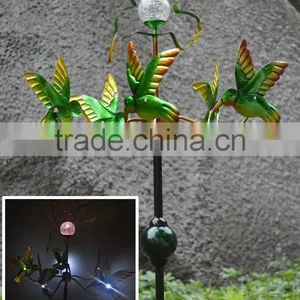 Garden Decoration Solar Led Light Wind Spinner by Solar Power for Out Door Garden Stake thumbnail-2