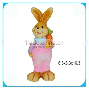 Ceramic Easter Rabbit Figurines/ornament thumbnail-1
