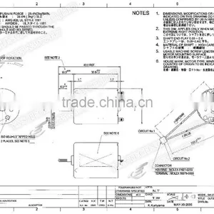12V 1.98W 1.2A 7100RPM 3.267mNm RK-270SH-13250 Micro Motor in Stock thumbnail-3