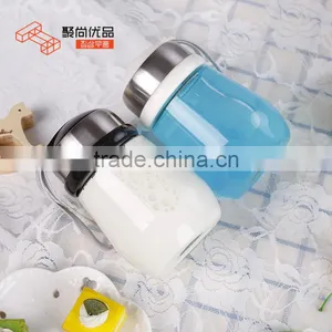 L00053 2017 High Quality Stylish Design Custom Penguin Shape Pyrex Heat-Resistant Clear Glasses Bottles thumbnail-6