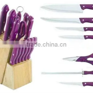 Hot Sale Stainless Steel Kitchen Knife Set With Block ,kitchen Knife Set thumbnail-1