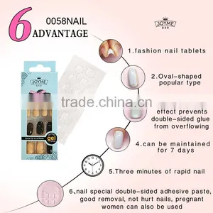 BEST Quality Nature Elegant False Nail Tips for Makeup thumbnail-4